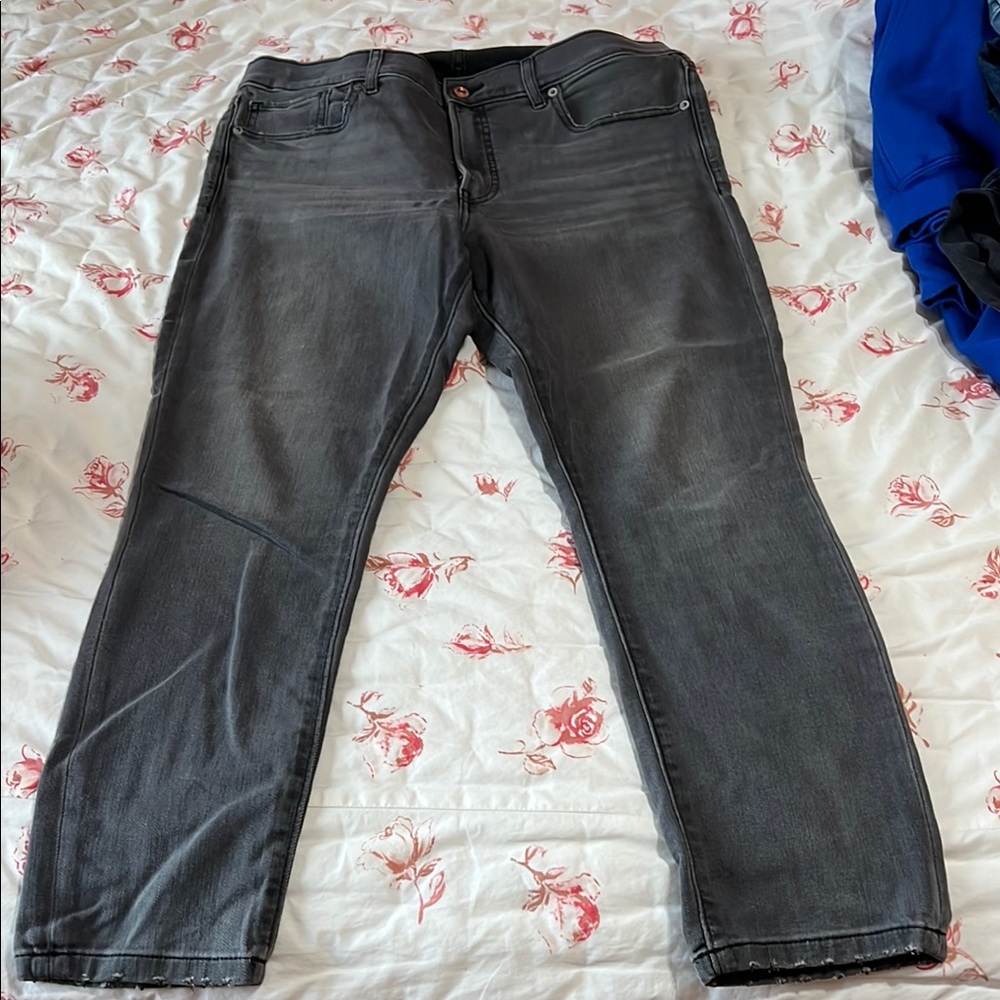 Express Women's Gray Jeans